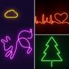Tuya Smart Life RGB Neon Light Black LED Strip WIFI Neon Rope Lamp DIY Music Sync Bedroom TV Backlight Gaming Room