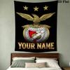 Slbenfica Wall Hanging Printed Fabric Blanket Decorative Tapestries for Bedroom Living Room Home Decor