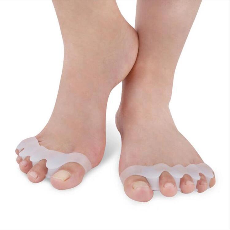 Silicone Bunion Corrector & Five Toe Separator for Hallux Valgus