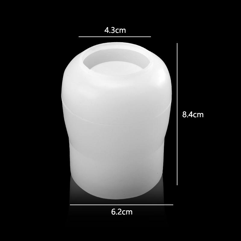 

Jars Resin Molds Silicone Molds with 5Pcs Wooden Lids for Storage Bottle Candy Container Home Decoration DIY Epoxy Casting Craft