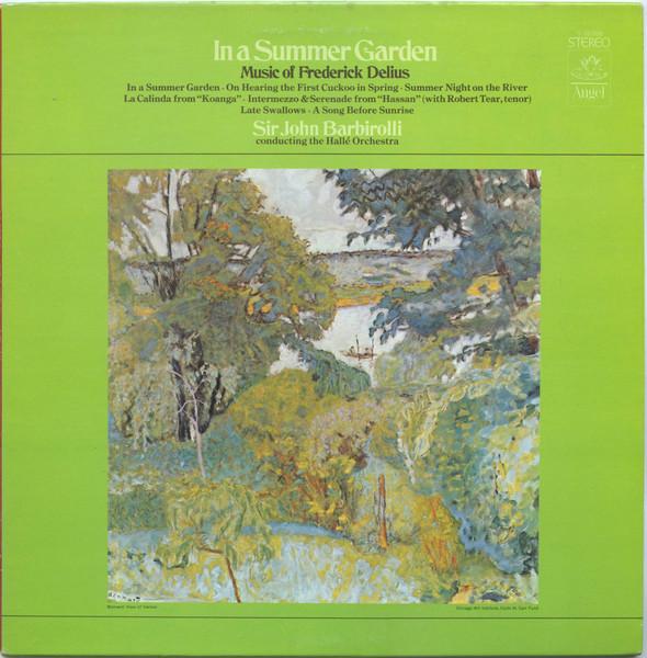 

LP Record FREDERICK DELIUS SIR JOHN BARBIRO In A Summer Garden Music Of Freder S36588 Angel Records 1969 US Classical Used