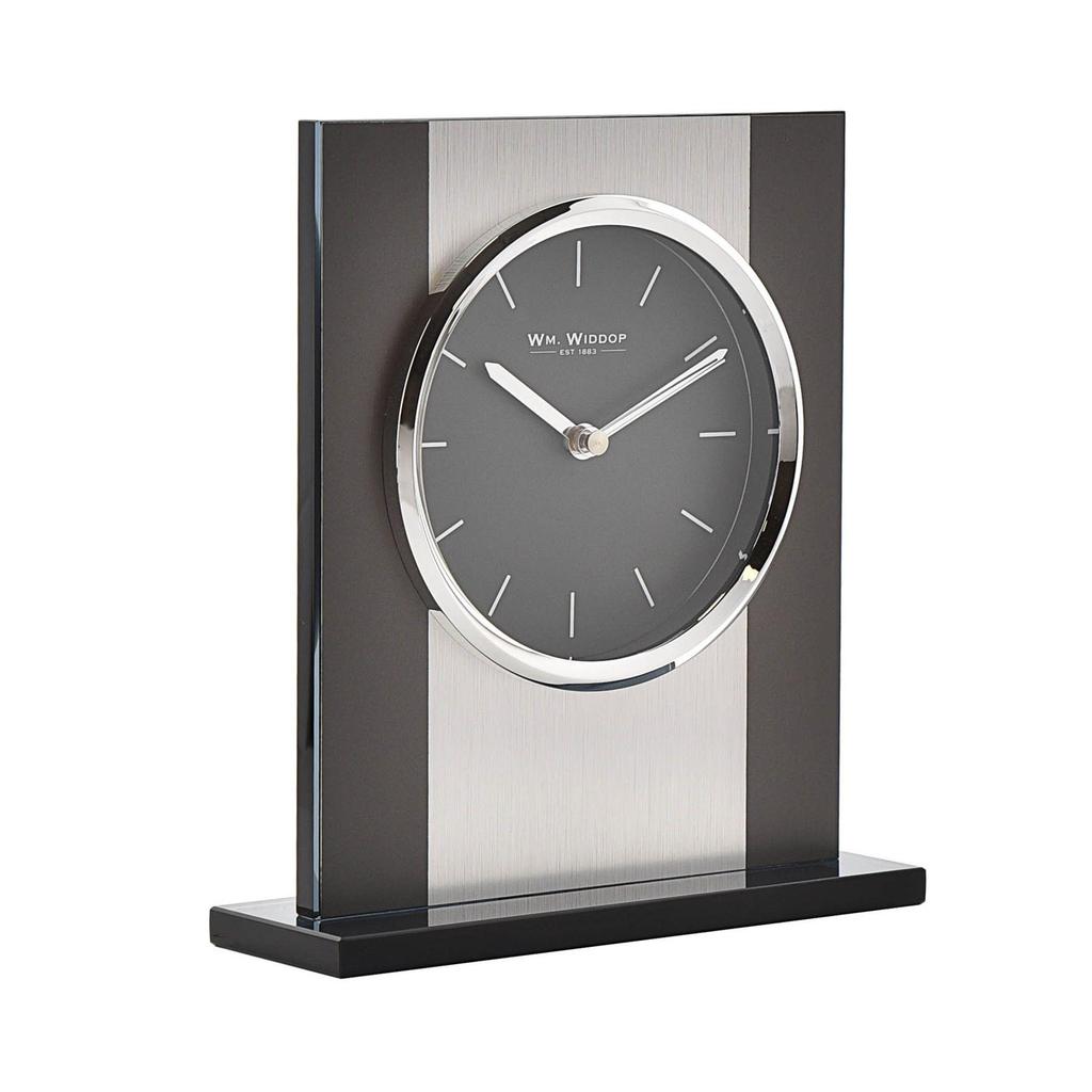 William Widdop Aluminium Mantel Clock