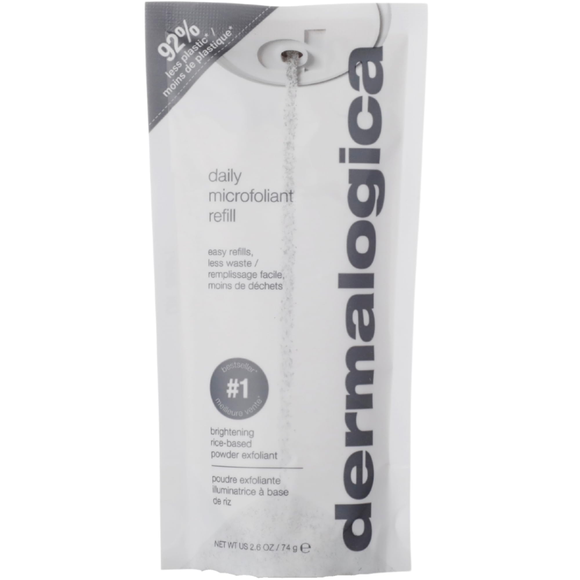

емкость для пополнения dermalogica ферментное очищающее средство для лица омертвевшая кожа ферментное очищающее средство для лица пенящееся очищающее средство для лица DMF [большой 74 г] (Дермалоджика)