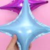 10" Four-Point Star Aluminum Foil Balloon for Birthdays and Parties