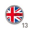 6CM Metal Car Side Rear Sticker Window Badge for MINI COOPER JCW F56 F60 R60 R61 F60 Cooper S Countryman Paceman Decoration Dymfu11