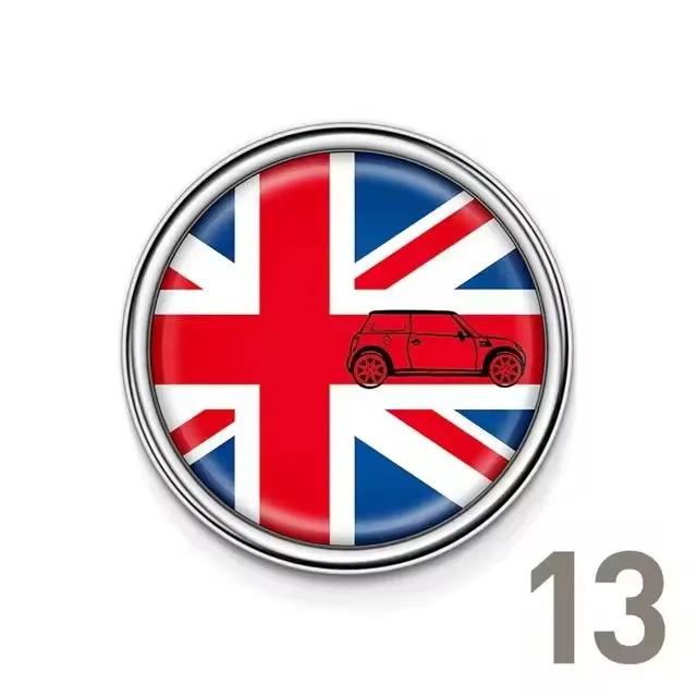 6CM Metal Car Side Rear Sticker Window Badge for MINI COOPER JCW F56 F60 R60 R61 F60 Cooper S Countryman Paceman Decoration Dymfu11
