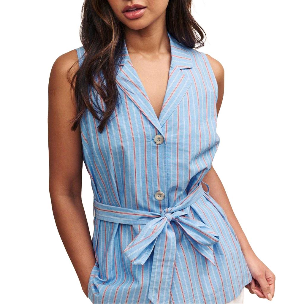 Nobody´s Child Womens/Ladies Quinn Stripe Waistcoat