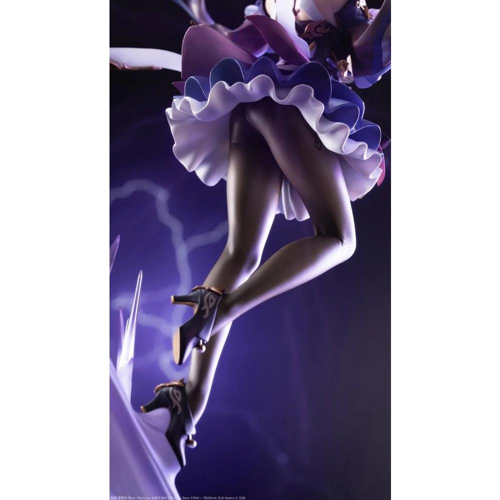 25cm Anime Figure Genshin Impact Keqing Shenhe Hu Tao Xiao Standing Sword Model Decoration Collection Toy Sexy Japanese Dolls