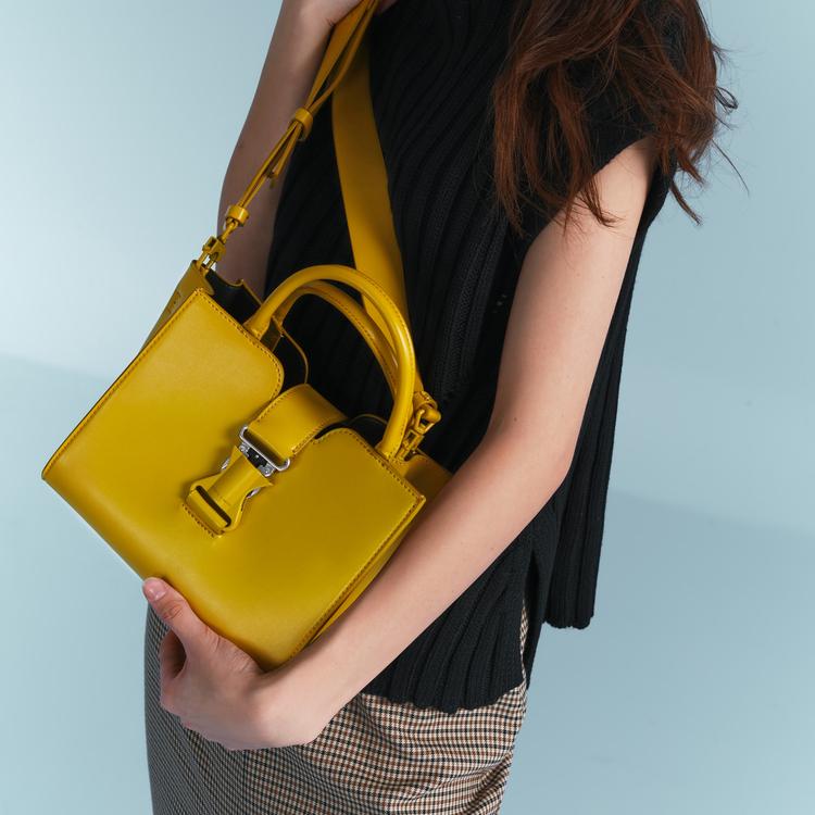 New CHARLES&KEITH PU Tote Bag, Shopping Bag, Shoulder Bag, Handbag Women's Multicolor CK2-30671418