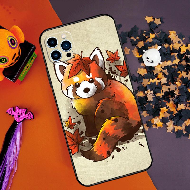 Red Panda Bumper Case For iPhone 16 15 14 Pro Max 11 12 13 Pro Max Mini XR 15 16 Plus 16e Phone Cover