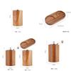 Wooden Salt Grinder And Pepper Mill Set With Ceramic Core For Kitchen Use And Gift Giving