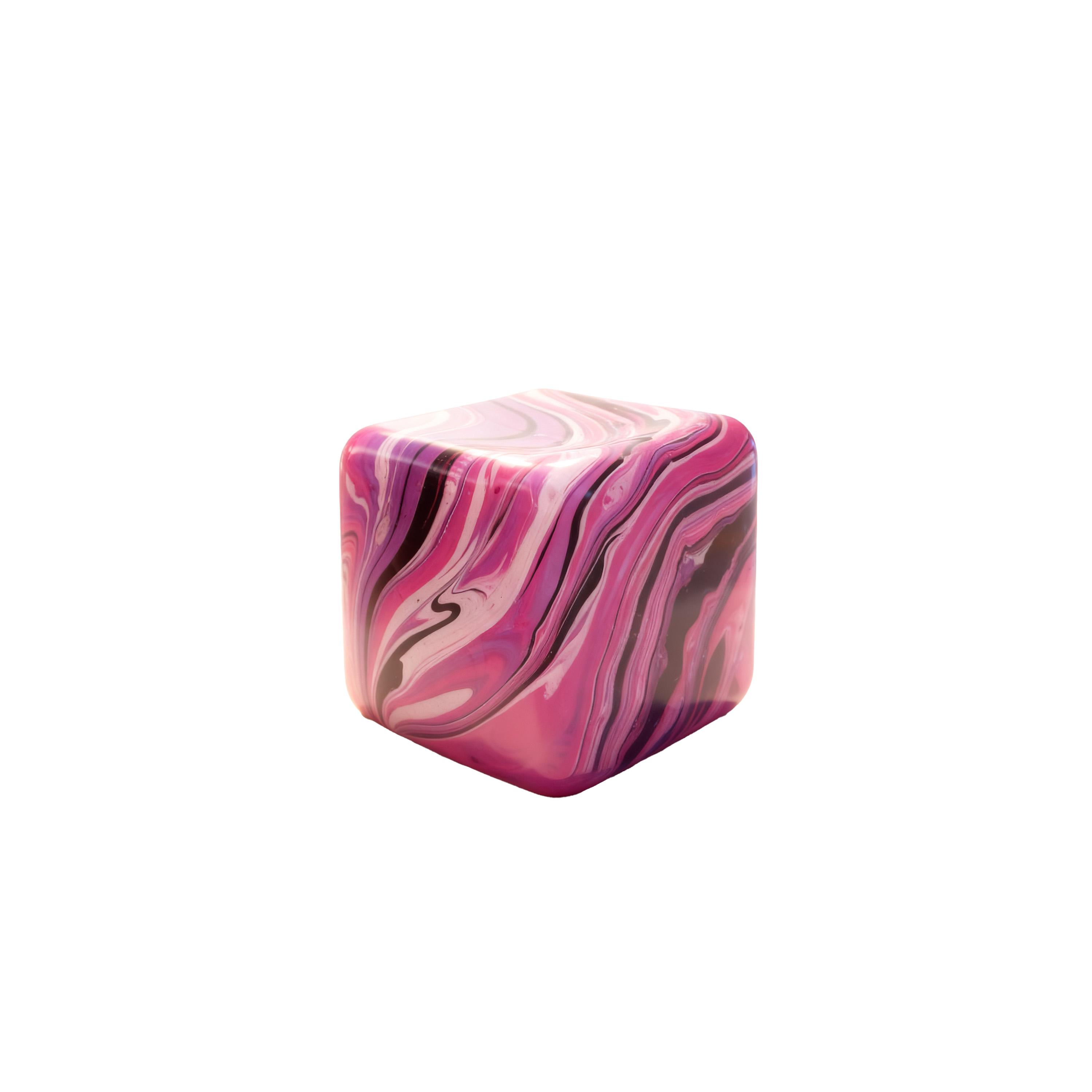 

Flow Pattern Cube Squeeze Toy Stress Cube Slow Rebound Soft Squeeze Pressure Relief Party Gift Fun Home Decoration