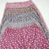Women's Plus Size Fall Pants: Soft Fleece, Print, Loose Fit for Middle-aged & Elderly
