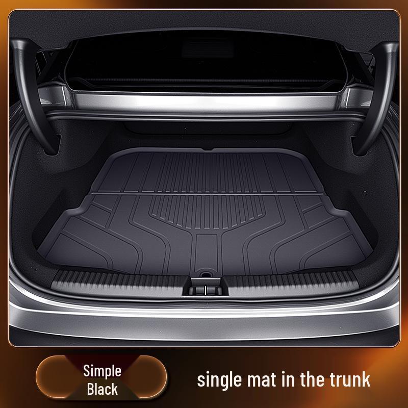 Nissan N7 2025 Trunk Mat TPE Car Interior Rear Mat Decorative Floor Accessory