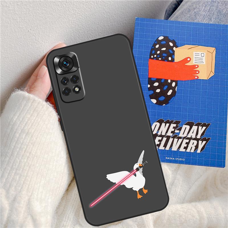 Untitled Goose Duck Game Funda For Xiaomi Redmi 14C 10C 12C 13C Redmi Note 13 Pro 9 10 11 12 10S 11S 12S 14 Pro Case
