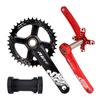 Mechanizm korbowy do roweru górskiego RIRO XT Mtb Hollowtech ramiona korby do zintegrowanej świecy rowerowej Pe 2 korony 104bcd korbowody