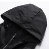 Autumn New Men's Loose Colored Hooded Jacket Charge Coat Cardigan Coat