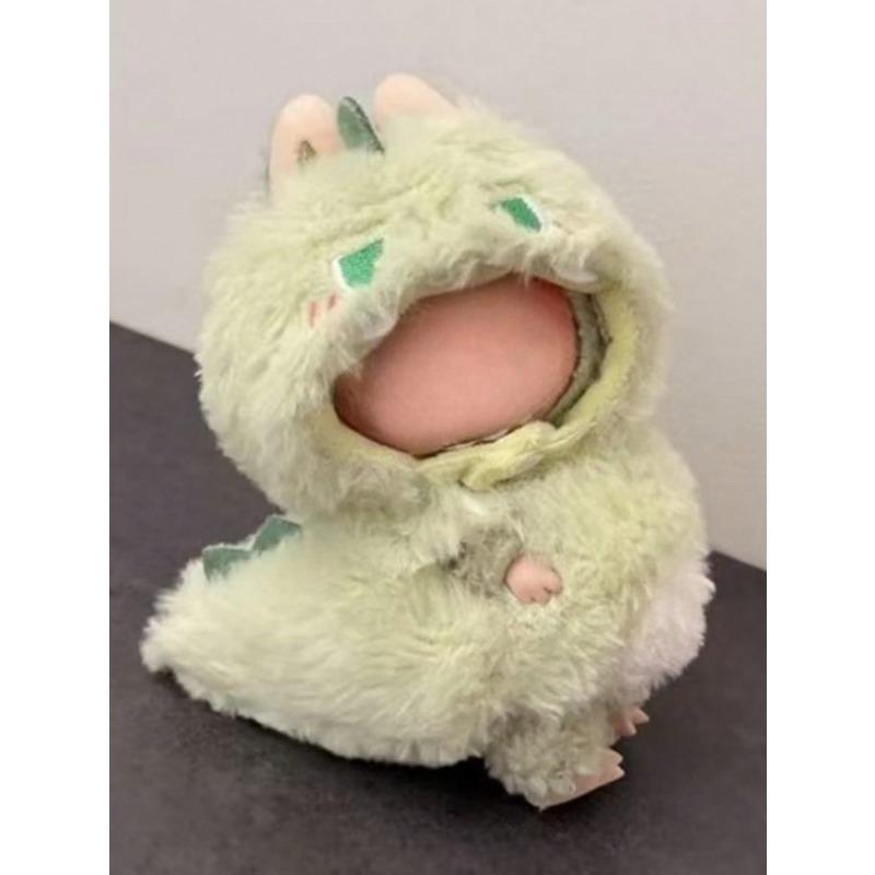 Clothes for Labubu 17cm Accessories Suit Cute Clothes for Labubu Dress Up Animal Style Outfits (NO Doll) That Is More Suitable for Sitting
