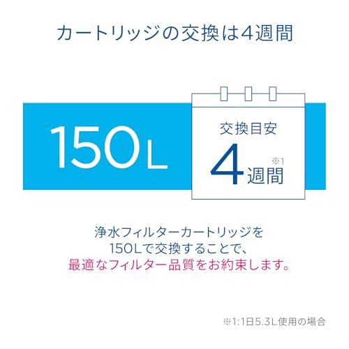 BRITA Water Filter, Jug-Style, Tested for PFOS/PFOA Removal, Filtered Water Capacity: 1.15L (Total Capacity: 2.2L) [Official Japanese Product] Include