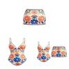 Bohemian Print Swimsuit For Women With Nylon Fabric For Water Sports And Vacation