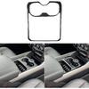 Real Soft Carbon Fiber Car Gear Shift Control Panel 2/4WD Switch Button Dashboard Trim Sticker Compatible with Dodge Ram 1500/2500/3500