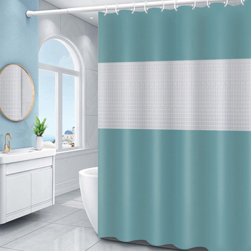 Spot Water Cube PEVA Waterproof & Mildew-Proof Shower Curtain, Bathroom Partition