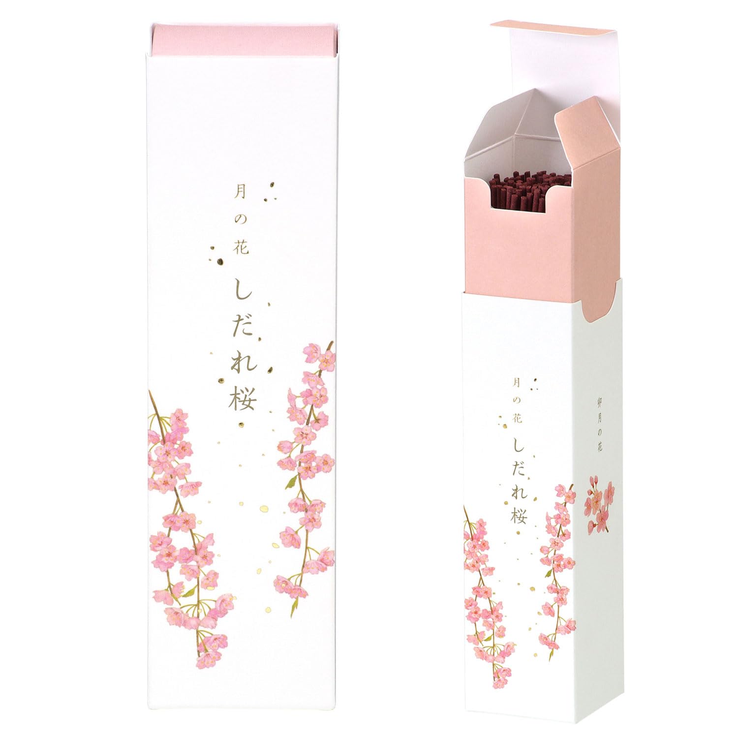 

Kameyama Moon Flower Weeping Cherry Blossom Scent, Approx. 90g, Approx. 130 Sticks, Incense