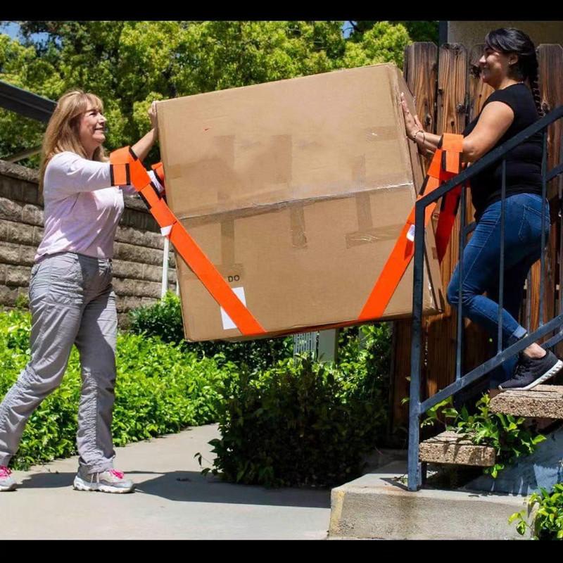 Furniture Electrical Handling Straps Labor-saving Lift Straps for Carrying Heavy Objects Reusable Move Carrying Strap Tool