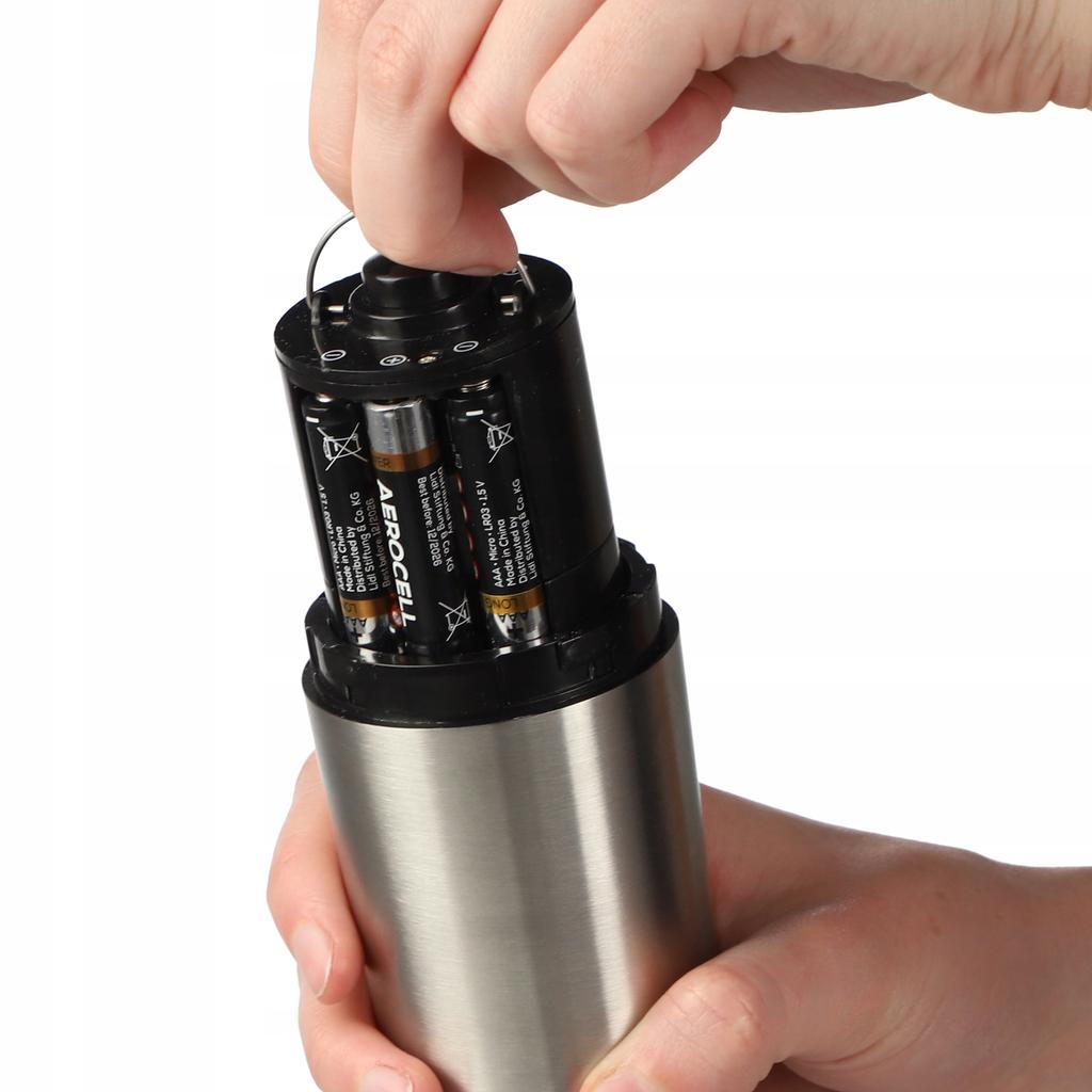 KADAX Pepper Salt Spice Herb Mill Grinding Adjustment Electric Steel