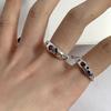 Adjustable Open Unique Ring With Multicolored Zircon Stones Perfect For Stylish Women Accessories