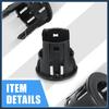 4PCS Parking Assist Sensor Bezels for Front or Rear Bumper for Dodge for Ram 1500 Backup Parking Aid Sensor Retainer Bracket for Ram 1500 Classic