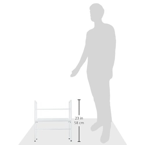 Nakabayashi Printer Stand Multi File Rack W50cm White ND-F525 White