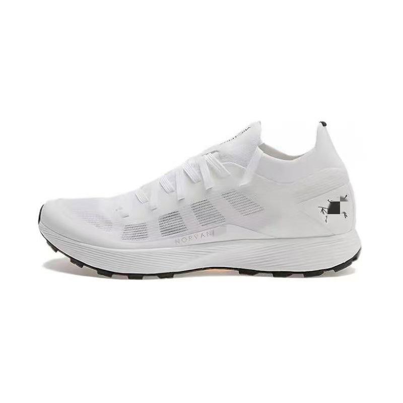 

Breathable and wear-resistant ultra-light soft thick-soled heightening non-slip shock-absorbing off-road men s sports running shoes 36 белый