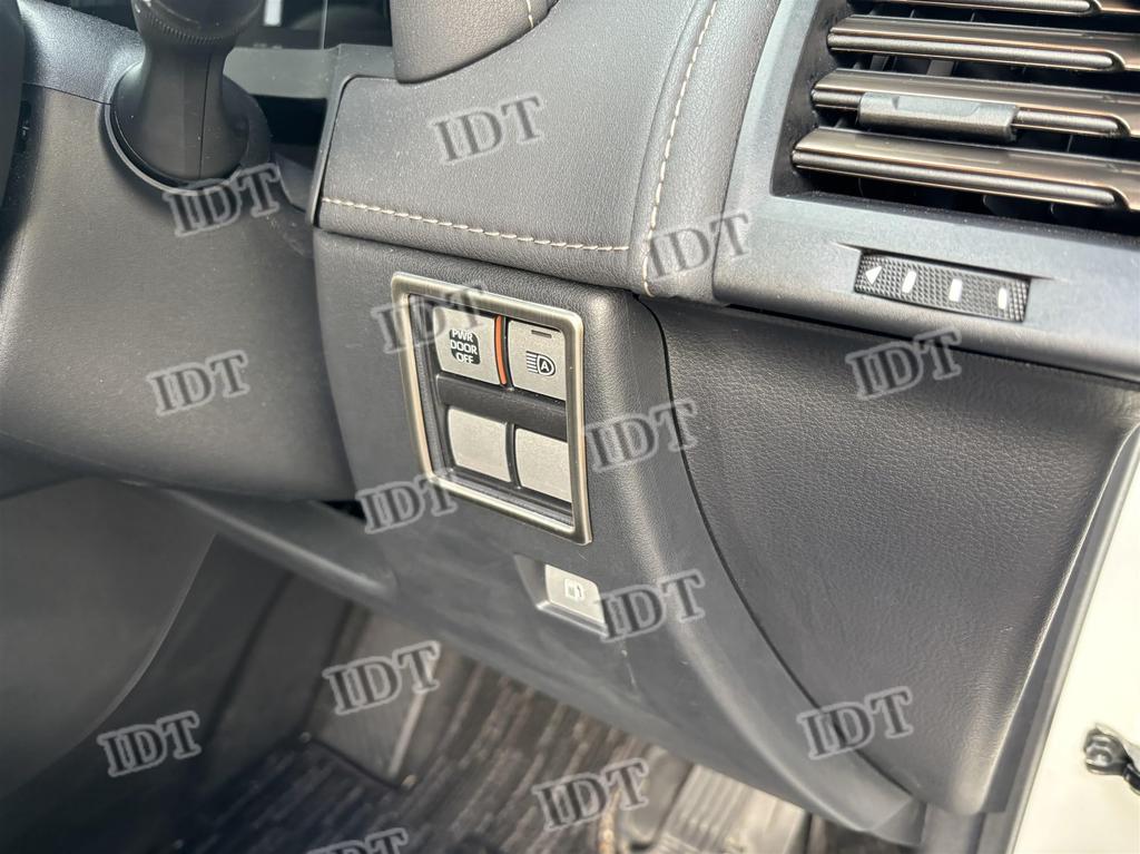 IDT 40 Series Alphard Vellfire Front Switch Panel Cover Trim Ring Stainless Steel Interior