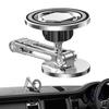 Universal Magnetic Phone Holder For Car 360 Degree Rotating Foldable Aluminum Alloy Phone Mount For Dashboard Windshield