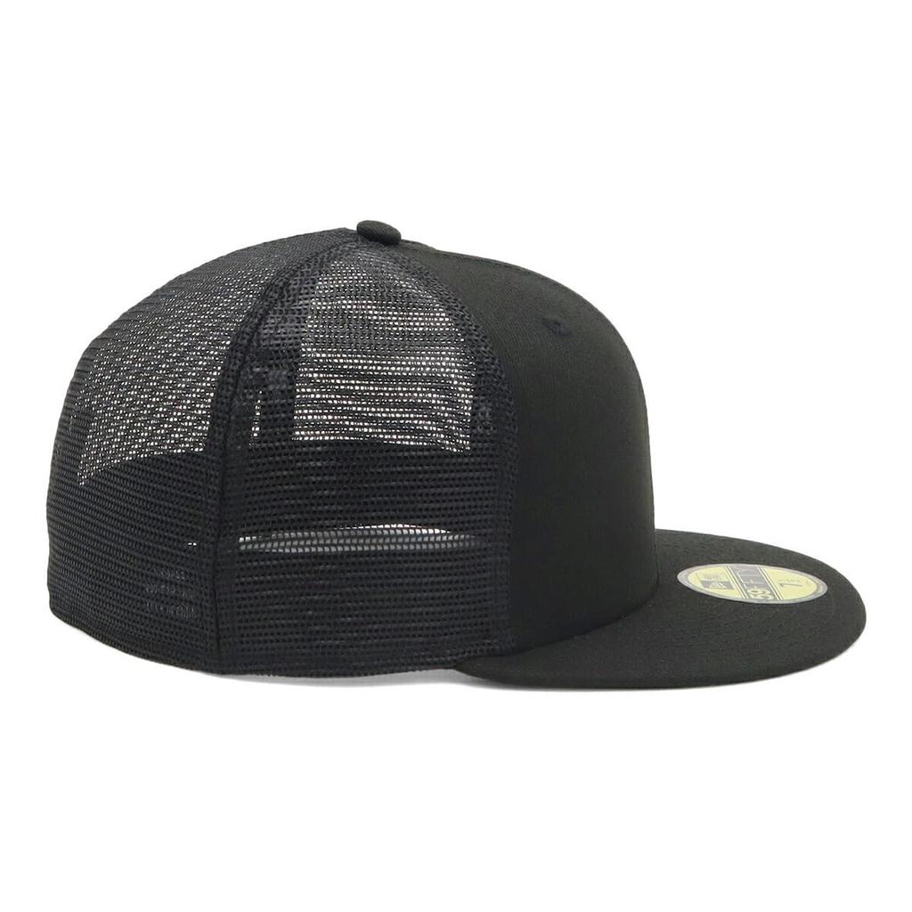 Mesh Cap 59FIFTY Black 7 5950TR BASIC BLK WHI 25J [New Era]