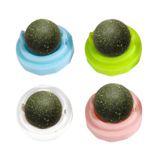 Cat Licking Toy Easy 360 Degree To Paste Cover Natural Rotatable