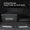 Car Trunk Leather Storage Box Auto Interior Organizer Accessories For Lexus F-SPORT ES RX NX LS UX LM LX GX LC RZ IS CT GS RC HS