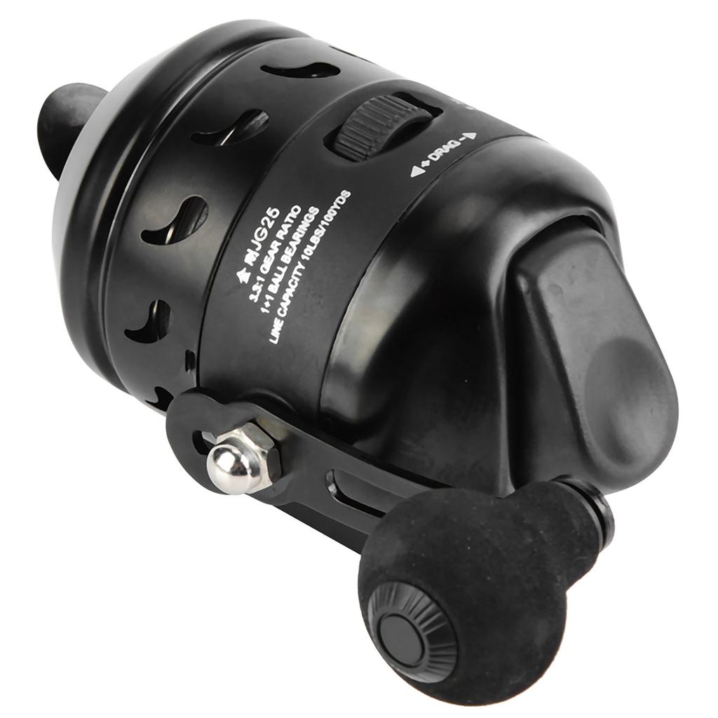 Black Casting Spinning Reel Inner Line Shooting Fish Wheel Closed Fishing Reel