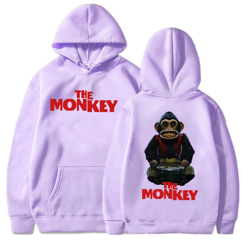 The Monkey New Movie 2025 Hoodies Hooded Women Men Sweatshirts Unisex Streetwear Long Sleeve Moletom Feminino Sudaderas Clothing