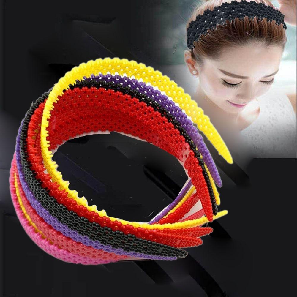 

Орнамент Аксессуары для волос Свадебная Свадебная Пластиковая Алиса Лента для волос Повязка для волос Повязка на голову