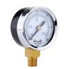 5X Pressure Gauge - 0 - 30 Psi 0 - 2 Bar Dial Gauge Compressor Meters Hydraulic Pressure Gauge Gage Double Scale Black-B61B