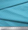 Soimoi Japan Crepe Satin Fabric Dot & Leaves Small Motif Shirting Print Fabric by the Metre 42 Inch