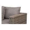 Sofa Set - EBUY24 - Calvi - Rattan - Grey Kubu Outdoor Cushions - Outdoor