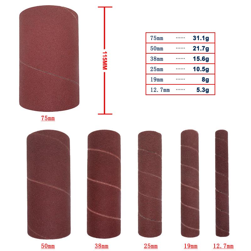 20-Piece Sanding Band Set for Electric & Hanging Grinders - For Wood & Metal Polishing