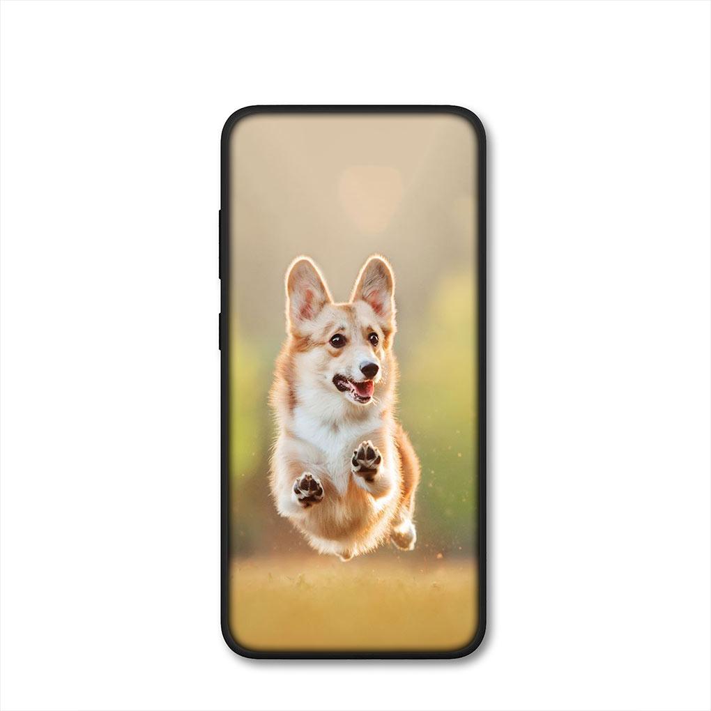 Dog Cute Corgi Cover Phone Casing for Xiaomi Redmi Note 12 11 10 9 Pro 9S 10S 11S 9A 9C NFC 9T 10A 10C 12C Soft Case