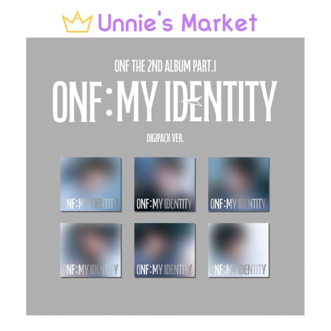 

[Предварительный заказ] ONF - [ONF MY IDENTITY] Digipack Альбом + Бесплатный подарок Random 1EA