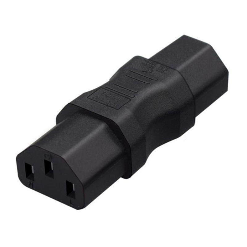 IEC320 C13 to IEC320 C15 Power Female Socket Adapter Computer Power Supply Plugs Connectors for Laptop
