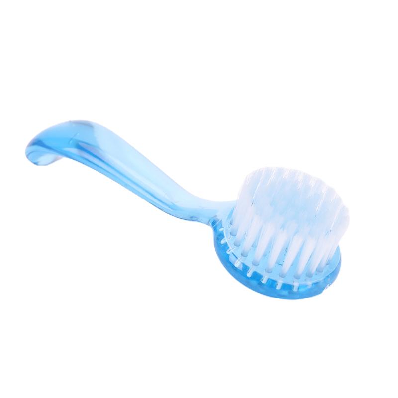 Plastic Handle Nail Brush Professional Manicure Tool Clean Dust Nail Art Tool
