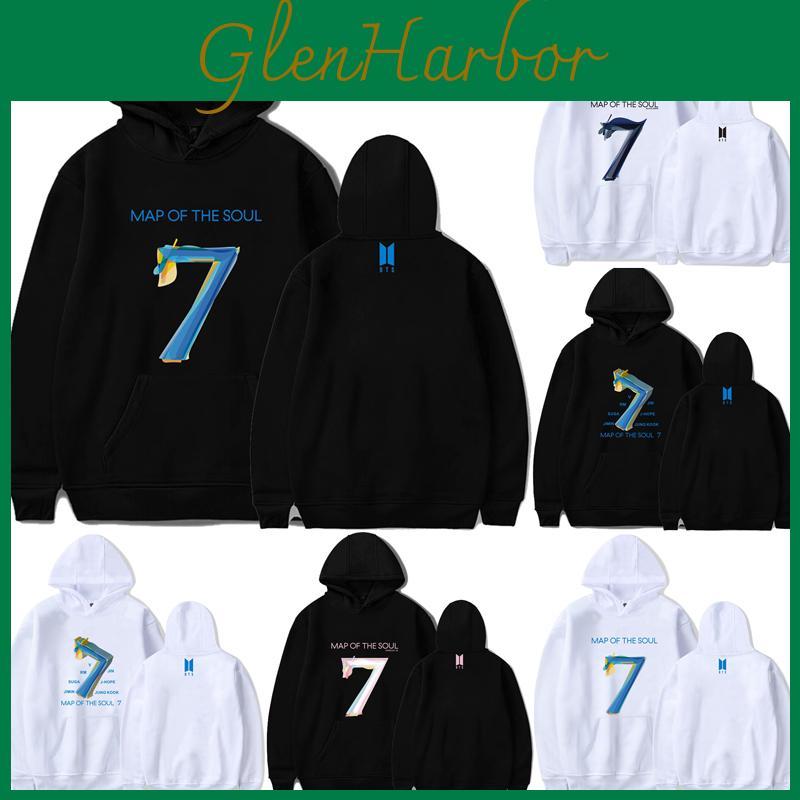 Map Kpop Bts Of The Soul7 Bangtan Boys Hoodie Coat Pullover Sweatshirt Top